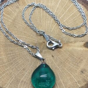 Murano Cam Tasarım Damla Kolye