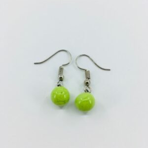 Murano Cam Yuvarlak Küpe